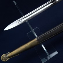 French M1854 Naval Officers Sword by Coulaux, Klingenthal 10